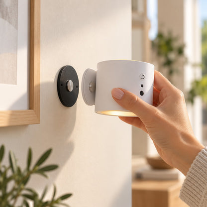 Trådlös vägglampa i premiumdesign